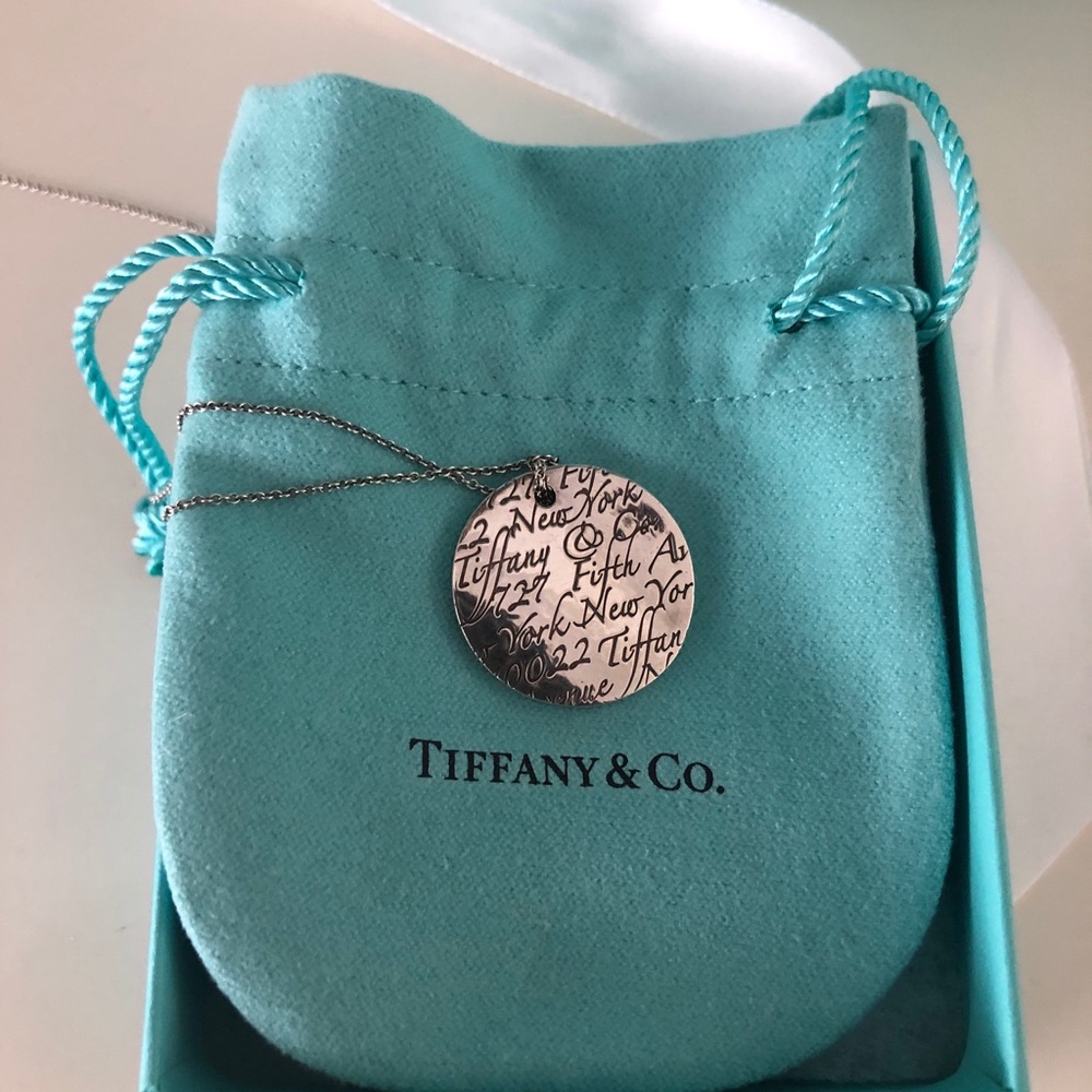 Tiffany & Co.  Notes pendant necklace